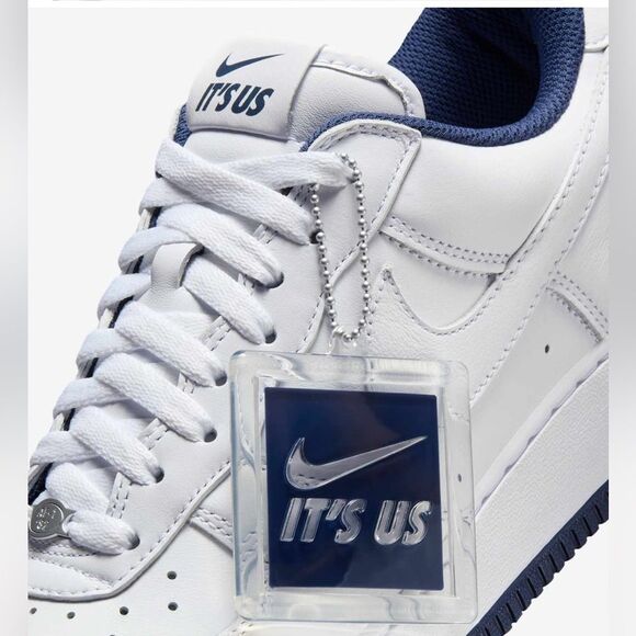 Authentic NIB Nike Lil Yachty x Air Force 1 Concrete Boys White/Midnight Navy - Picture 4 of 15